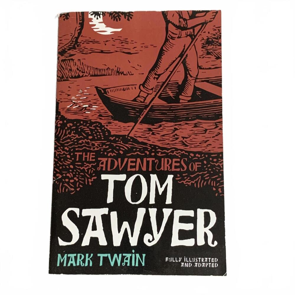 The Adventures of Tom Sawyer by Mark Twain - Fully Illustrated and Adapted‎